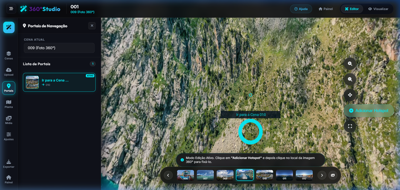 Modal de Hotspot Informativo